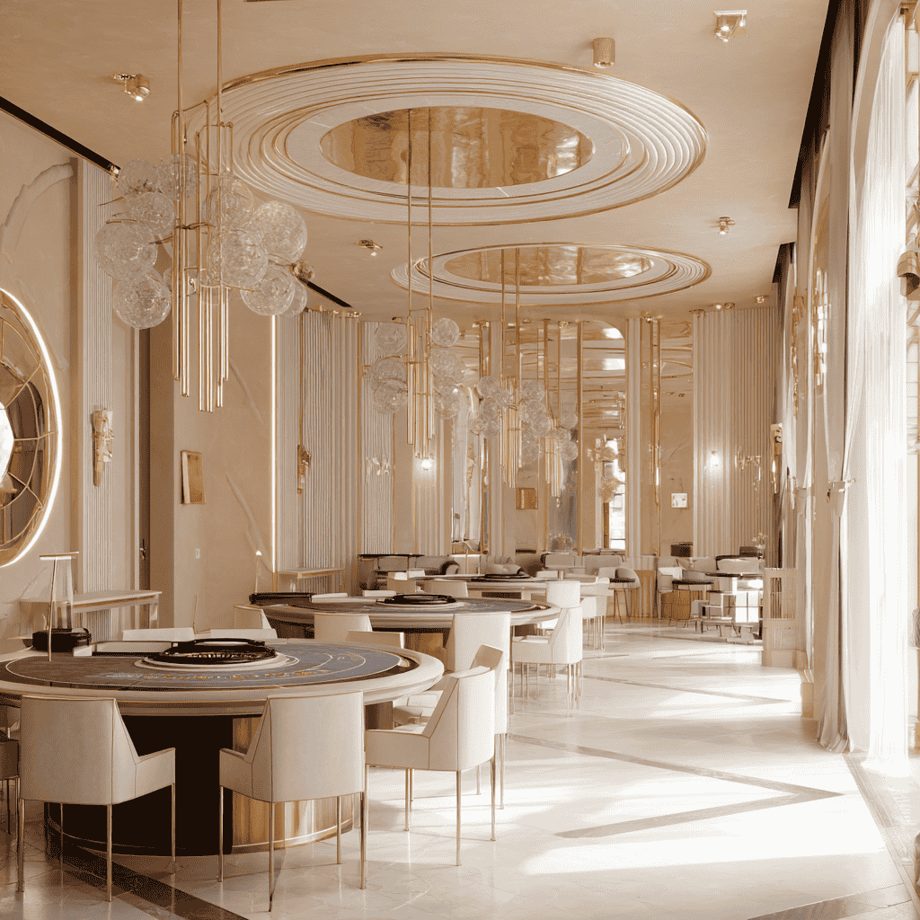 Wnętrze kasyna Mysticriverstone